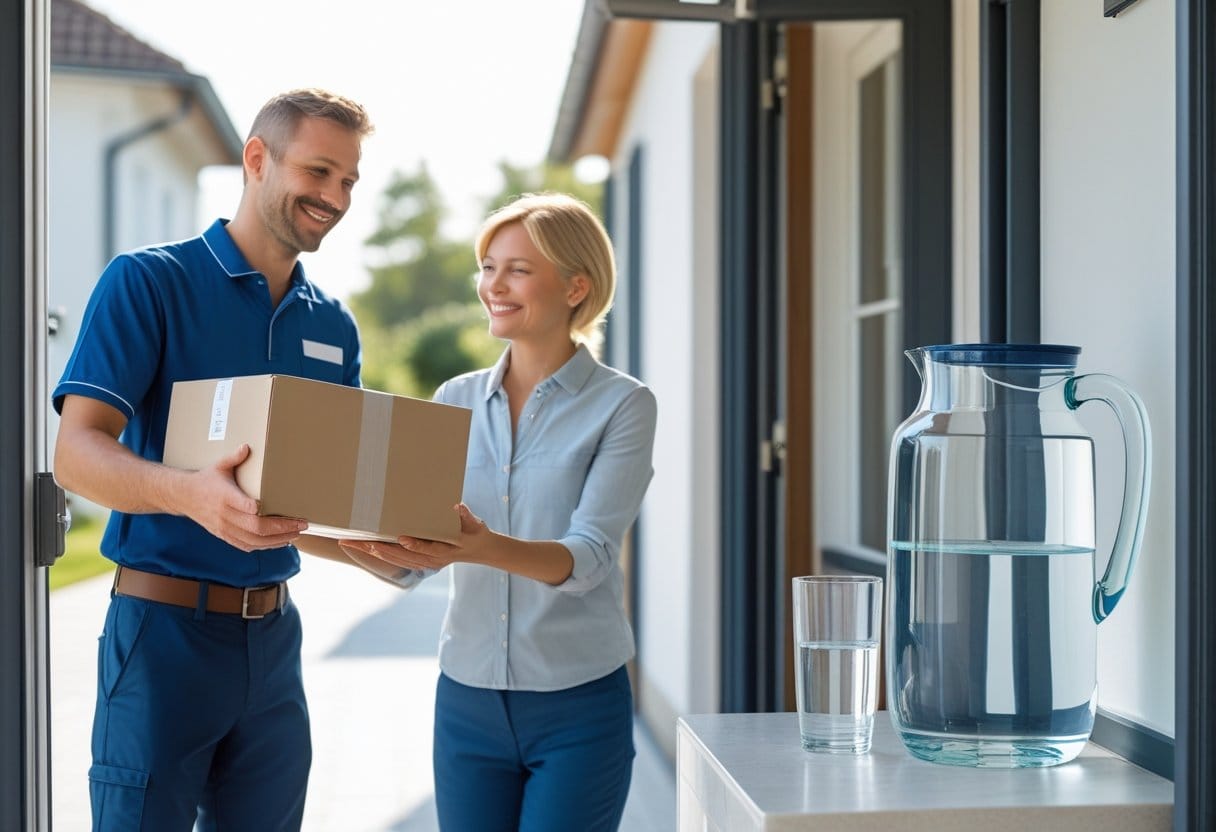 Sådan sikrer du nem levering af pakker og rent drikkevand derhjemme